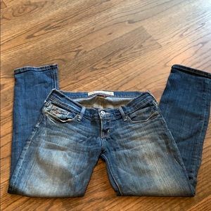 Hollister stretch cropped Jeans - size 1 (used)